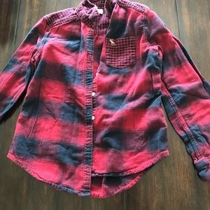 Abercrombie Kids Red Flannel